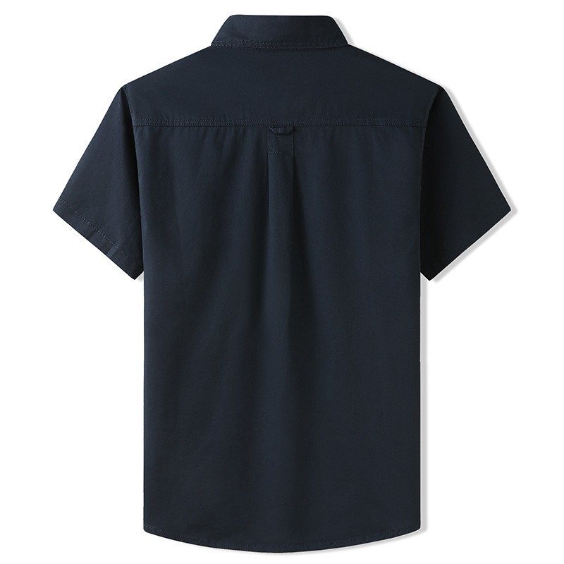 Camisas de hombre al aire libre camisa de manga corta de verano ropa casual de hombre anti-arrugas herramientas sin quemar camisa transpirable