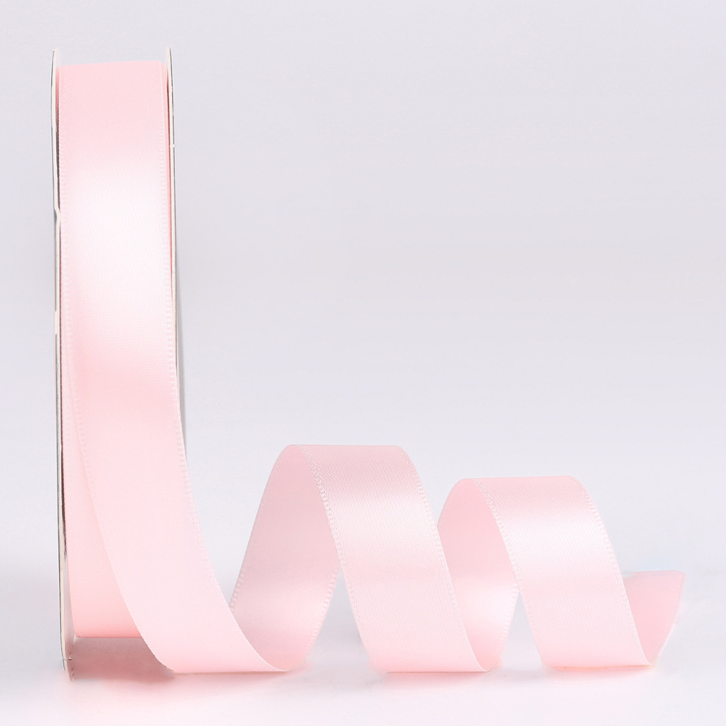 Cinta de dos colores de doble cara de color sólido al por mayor material de envoltura de tienda de flores de DIY cinta de embalaje de flores cinta de poliéster simple