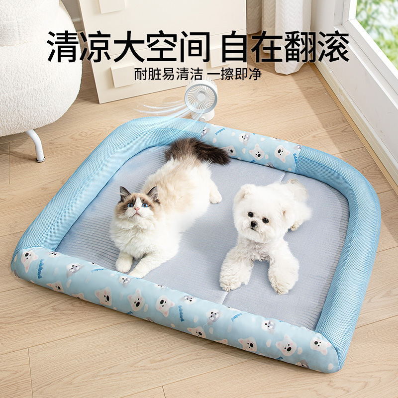 Perrera Verano Cool Nest Bichon Teddy Perros pequeños y medianos Estera de hielo para mascotas Estera para dormir Estera de hielo para gatos al por mayor