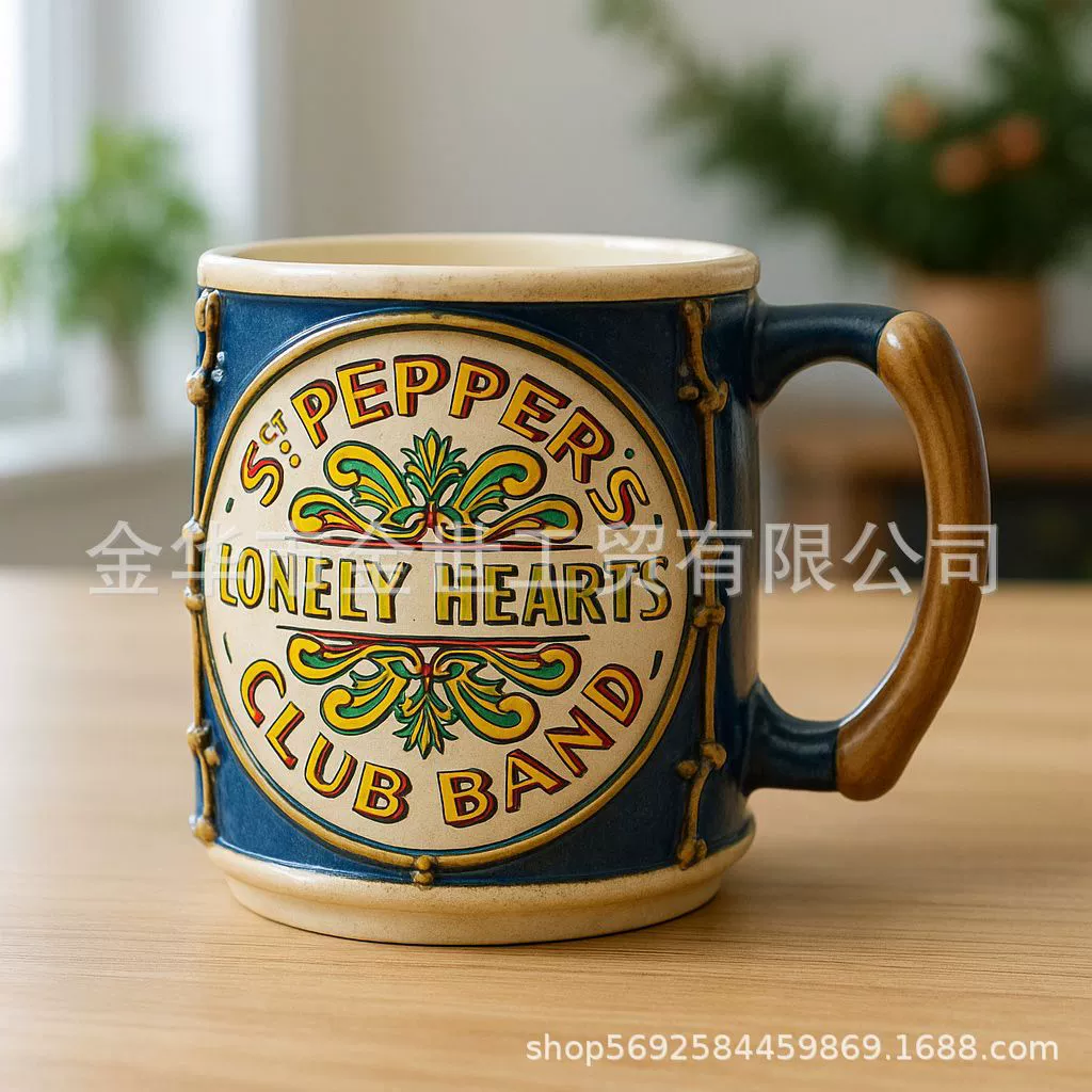 Cross-border Amazon горячий товар Битлз Sgt. Pepper’s Drum Cup