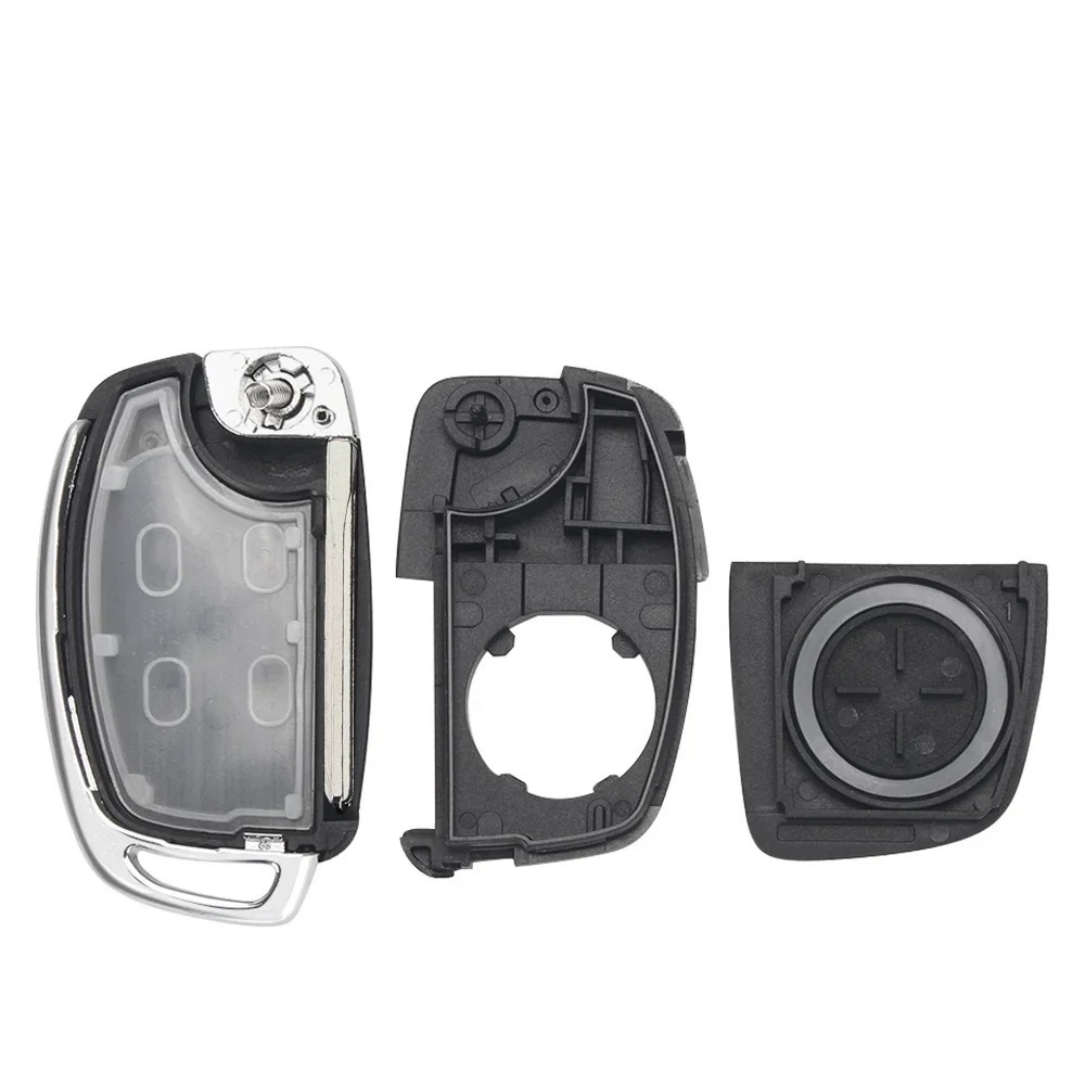 Modern 3/4 Button Folding Key Shell New Model Ix25/Ix35 Langdong New Santa Fe Folding Remote Control Replacement Shell