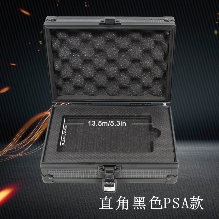 Caja para tarjetas en stock, caja de almacenamiento para tarjetas tipo brick, caja de colección para tarjetas con clasificación PSA BGS, caja de almacenamiento de aleación de aluminio.