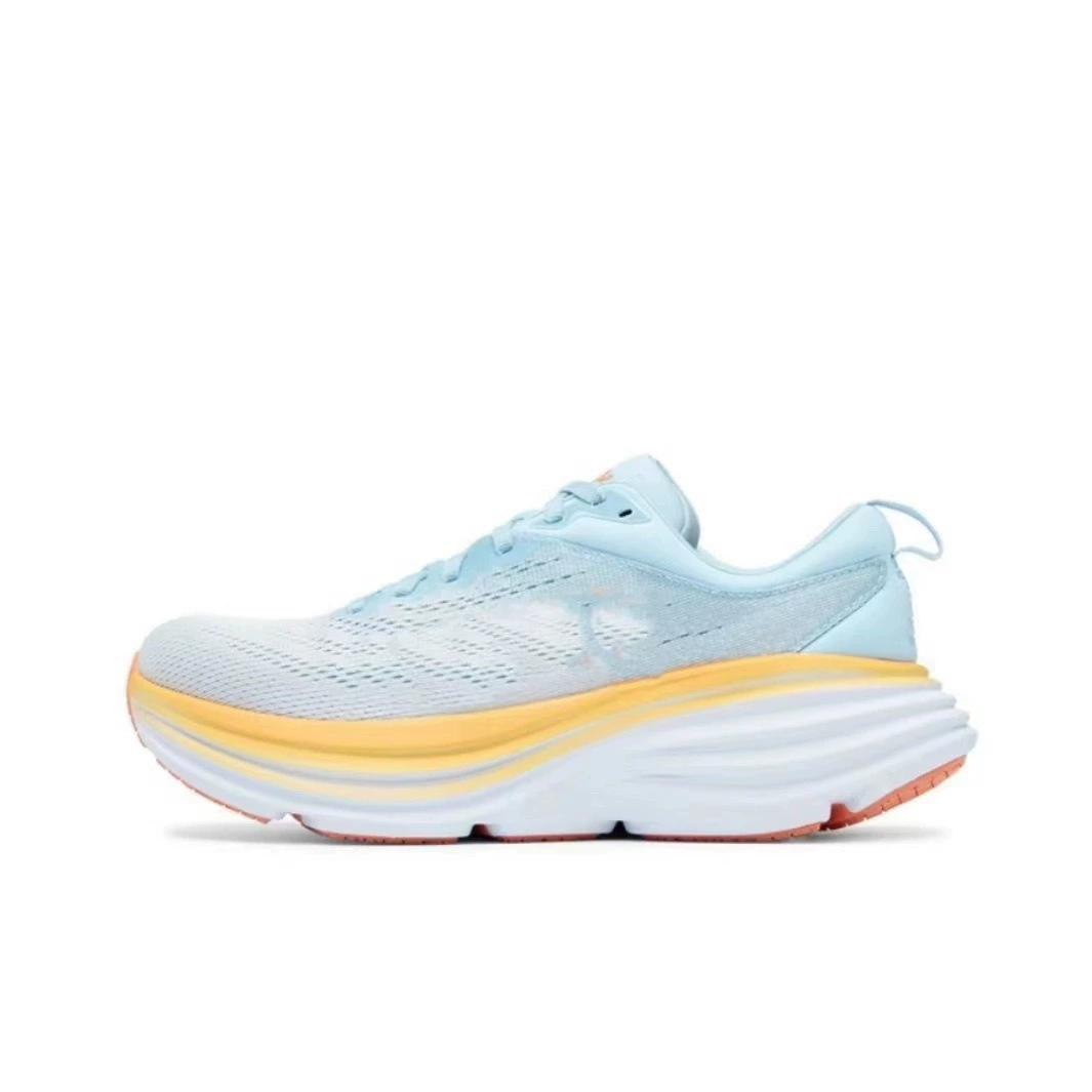 БОМДИ (HOKAONEONE) мужские и женские осенне-зимние дорожные кроссовки Bondi8, амортизация Bondi8, износостойкость, комфорт и воздухопроницаемость