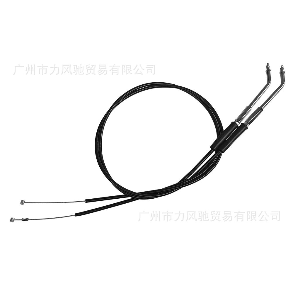 Cable de embrague y acelerador adecuado para Harley XL883 1200 X48 Hardtail Dyna Road King Fat Boy Successor
