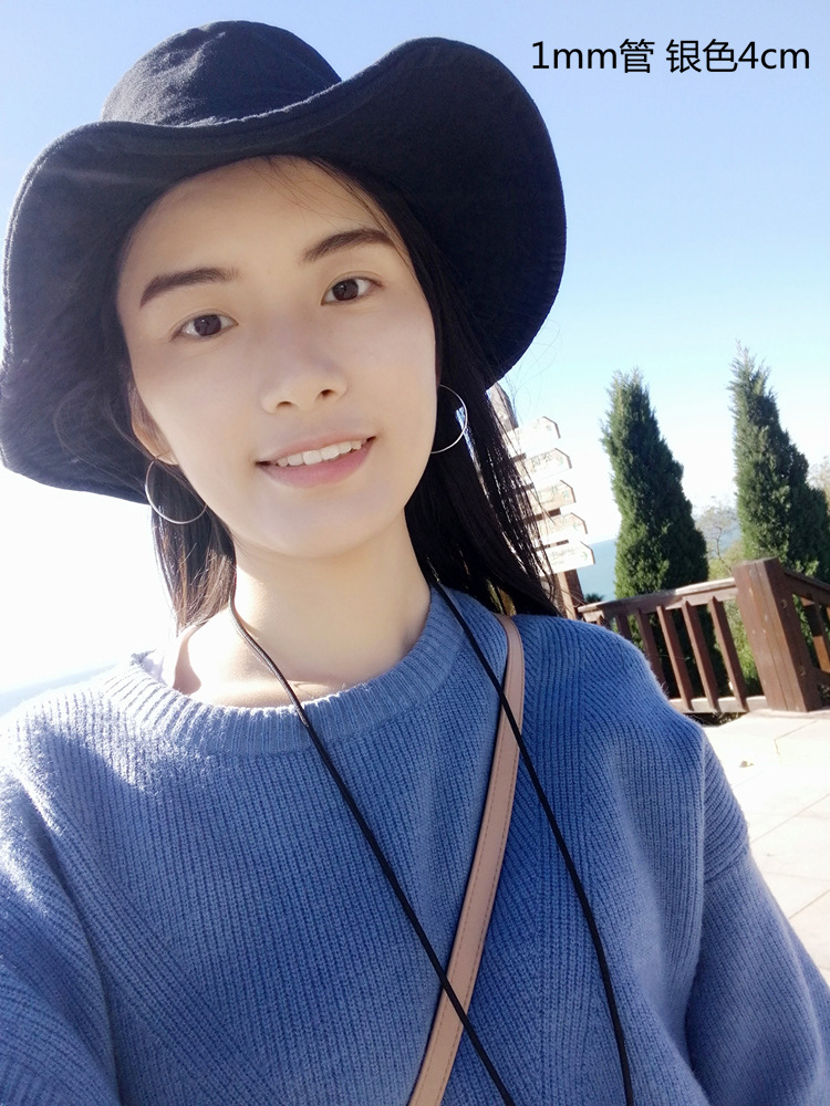 1mm管 银色4cm
