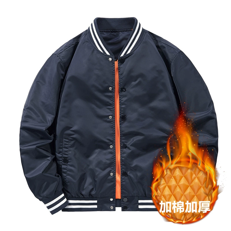 Бейсбольный костюм трансграничного цвета, мужская осенне-зимняя куртка-бомбер, мужское и Женское пальто в одном стиле для пар, Модный комбинезон, куртка