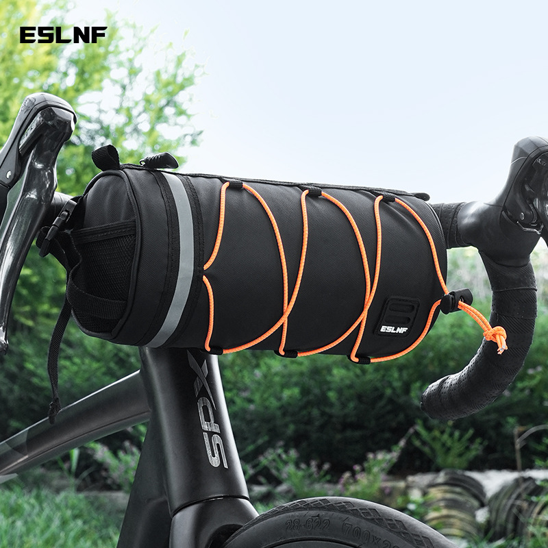 Eslnf Bicycle Bag Riding Bag Large Capacity Waterproof Head Bag Mountain Road Bike Front Beam Bag Riding Equipment