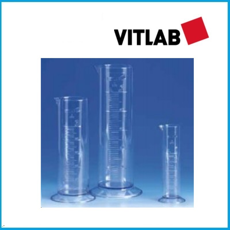 500ml 矮量筒 SAN B级  64491 VITLAB品牌
