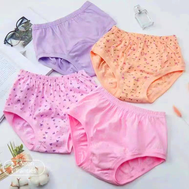 Women's Underwear Cotton Women's High Waist Underwear Middle-aged and Elderly Large Size Triangle Mother's Underwear Plus Fat Underwear Mother's Shorts Women's Underwear Cotton Women's High Waist Underwear Middle-aged and Elderly Large Size Triangle Mother's Underwear Plus Fat Underwear Mother's Shorts