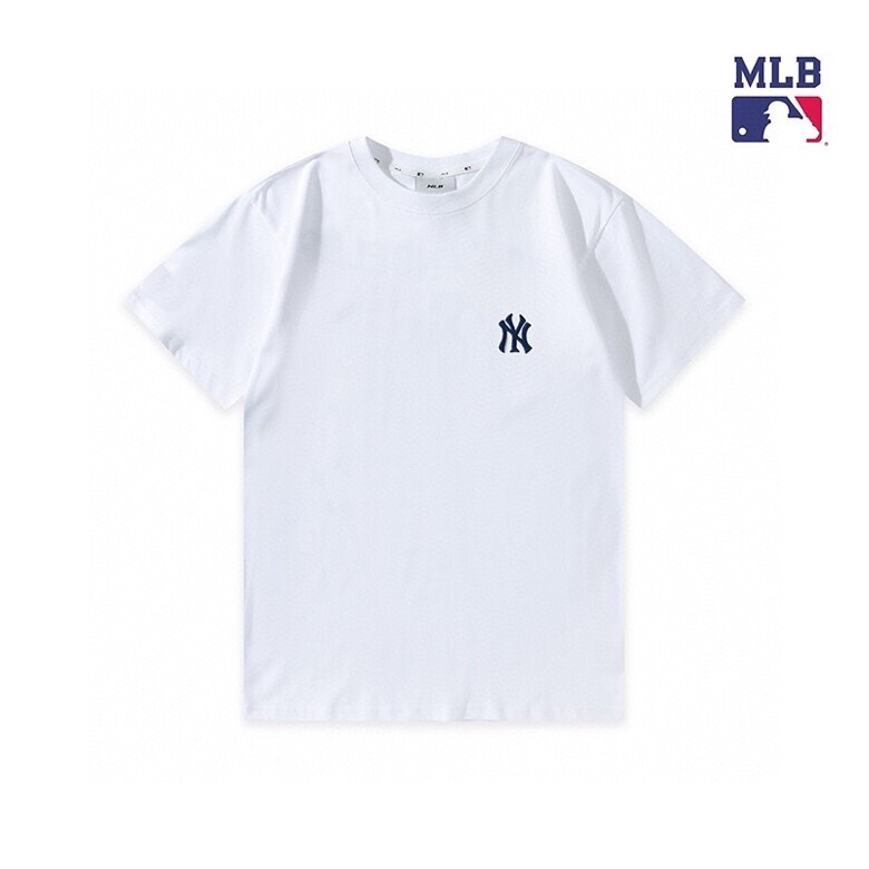 2025 High Version Mlb Front and Rear Embroider Versatile Korean Trend Male and Female Couple Spring and Summer Sports Casual Short-Sleeved T-Shirt 2025 High Version Mlb Front and Rear Embroider Versatile Korean Trend Male and Female Couple Spring and Summer Sports Casual Short-Sleeved T-Shirt