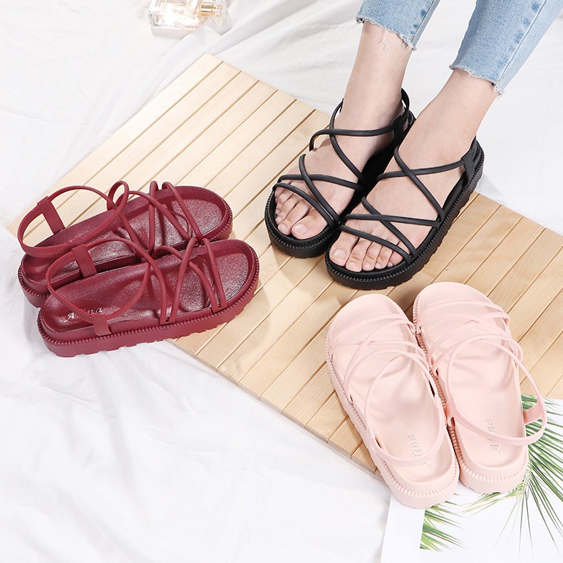 Mesh non-slip beach universal sandals for leisure for students flat