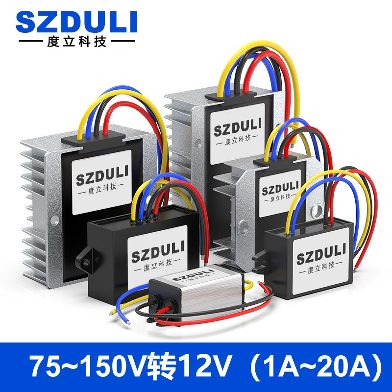 DC-DC DC Изолированный источник питания 108V96V к 12V19V24V Автомобильный стабилизирующий преобразователь понижающий модуль