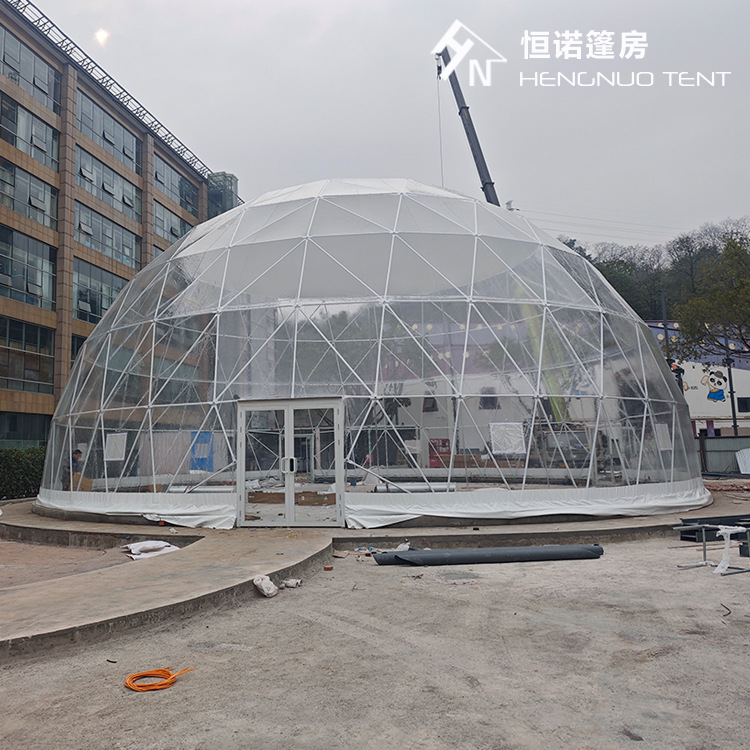 户外展览活动球形星空帐篷 20米直径圆形篷房 广州厂家设计生产