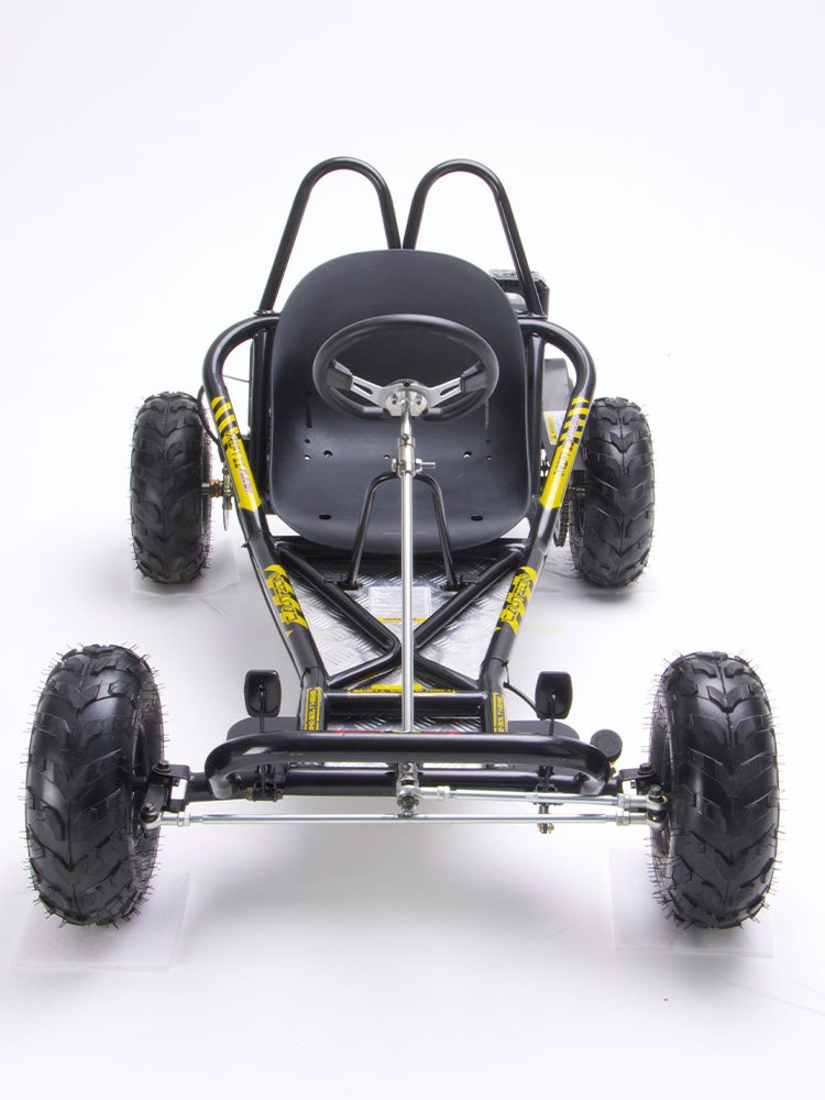 Fábrica directa para el entretenimiento al aire libre 212CC cuatro tiempos súper HP 6 pulgadas neumáticos antideslizantes kart