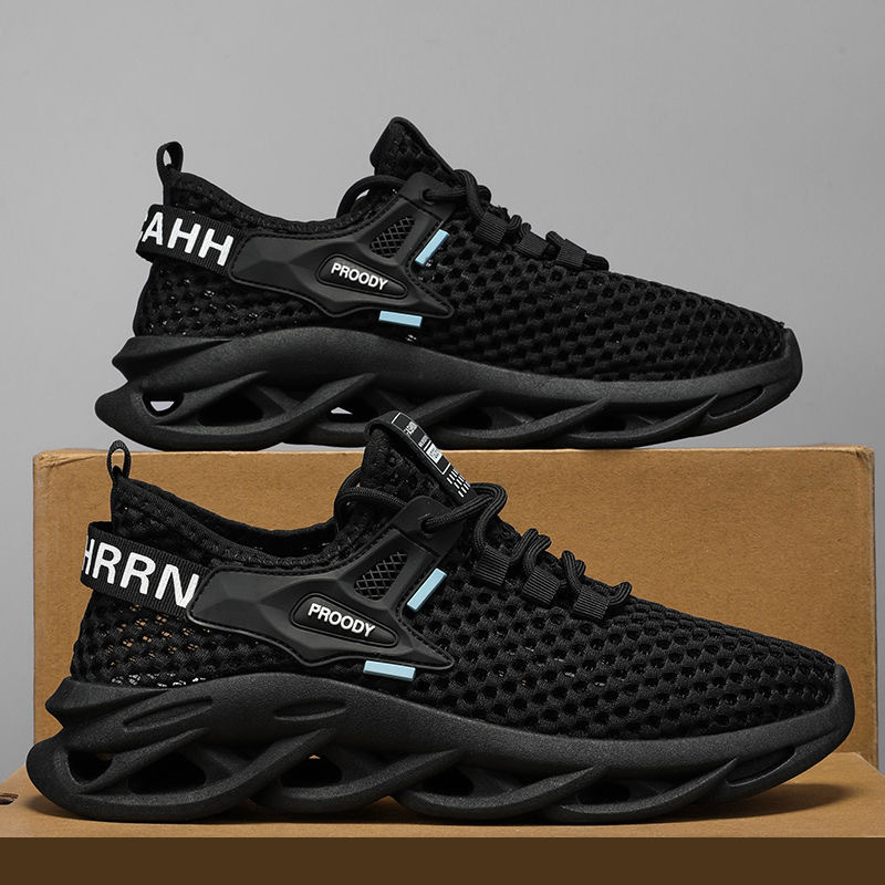 Nuevo modelo de primavera 2026, zapatos casuales versátiles y modernos para adolescentes, zapatillas deportivas transpirables con suela blanda, antiolor y con diseño hueco.