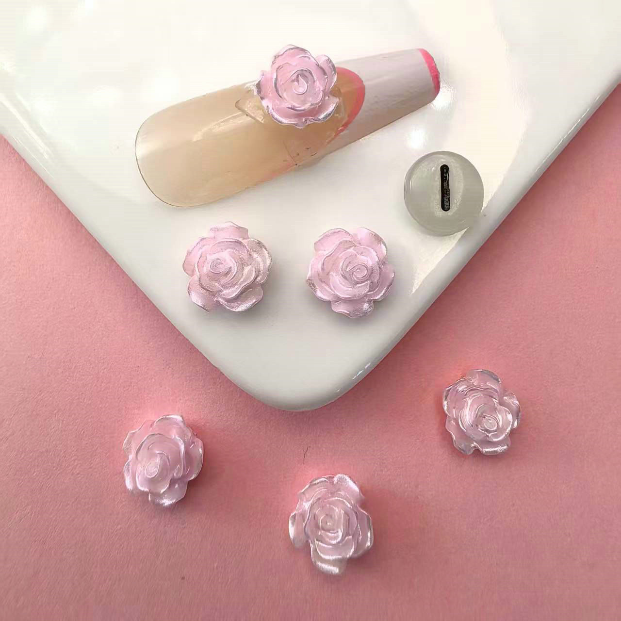 玫瑰花美甲饰品配件树脂批发_07.jpg