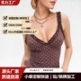 v领辣妹美式显瘦吊带衫