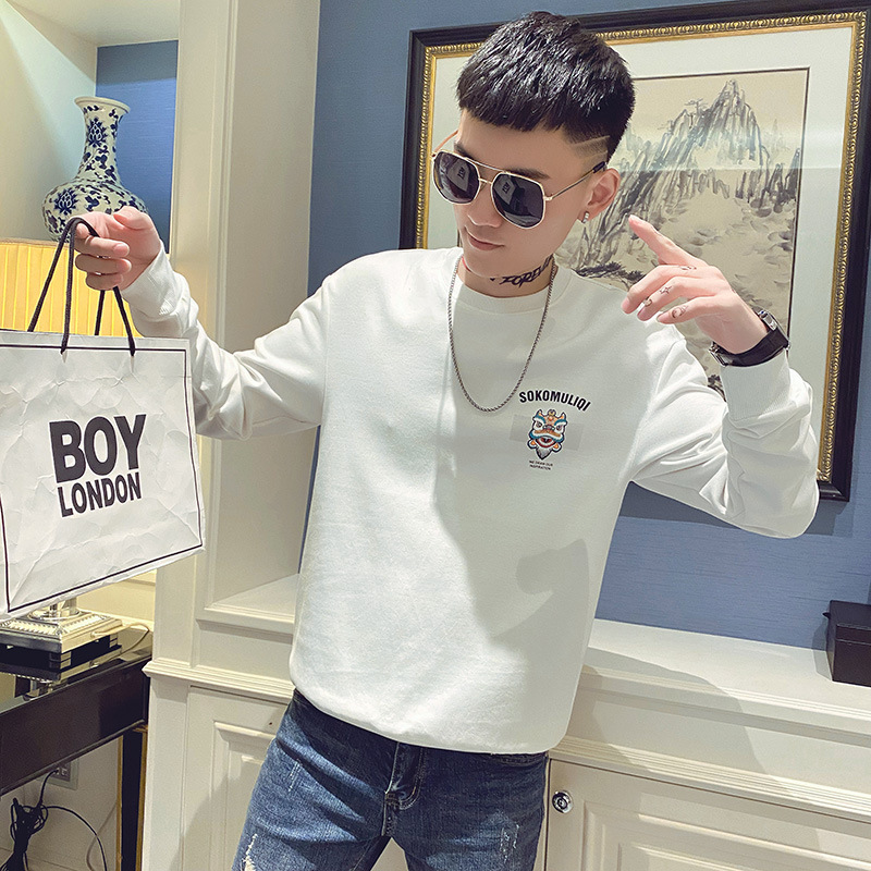 Sudadera con capucha para niños, marca de moda, BF, top holgado, tendencia, abrigo versátil, novedad de otoño de 2022_voghion.com