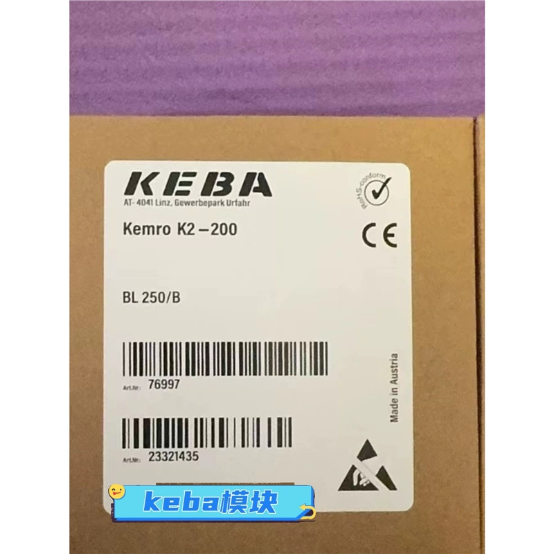 Б/у модуль KEBA KEBA BL 250/B K2-200 в наличии, готов к отгрузке.