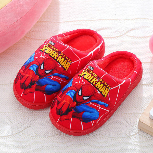 Children's winter cartoon non-slip keep warm slippers for men and…