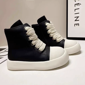 Martens модные демисезонные повседневные универсальные короткие сапоги для мальчиков 2025 года в корейском стиле