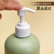 in stock 300/500/1000ml Green Round Shoulder Body Lotion Bottle Sub-pack Press Shampoo Bath Bottle