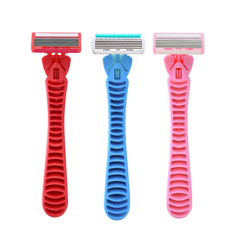 Manual Razor for Shaving Leg Hair and Pubic Hair, Men's Razor Blade, Portable Hair Removal Razor, Smooth Shave