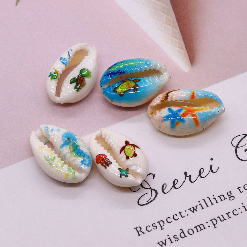 3g Weight Beads Jewelry Making Type 9*19mm Jewelry Making Size Jewelry Accessories Classification Smooth Embellishment 1 Piece Quantity shell Material Starfish, Hippocampus Pattern All Seasons Season Cute, Beach Style 1 Piece 9*19mm Shell Starfish Hippocampus Smooth Jewelry Accessories Beads 1