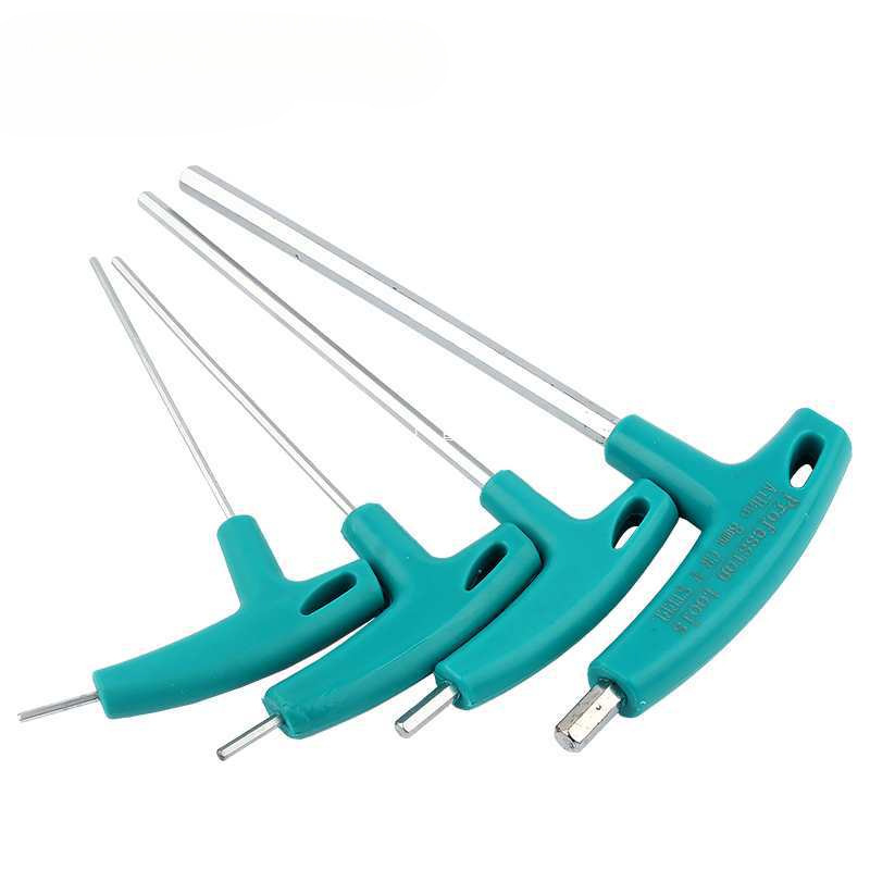 拐杖L型内六角扳手T型带手柄扳手加长内六角螺丝刀6角内六方扳手