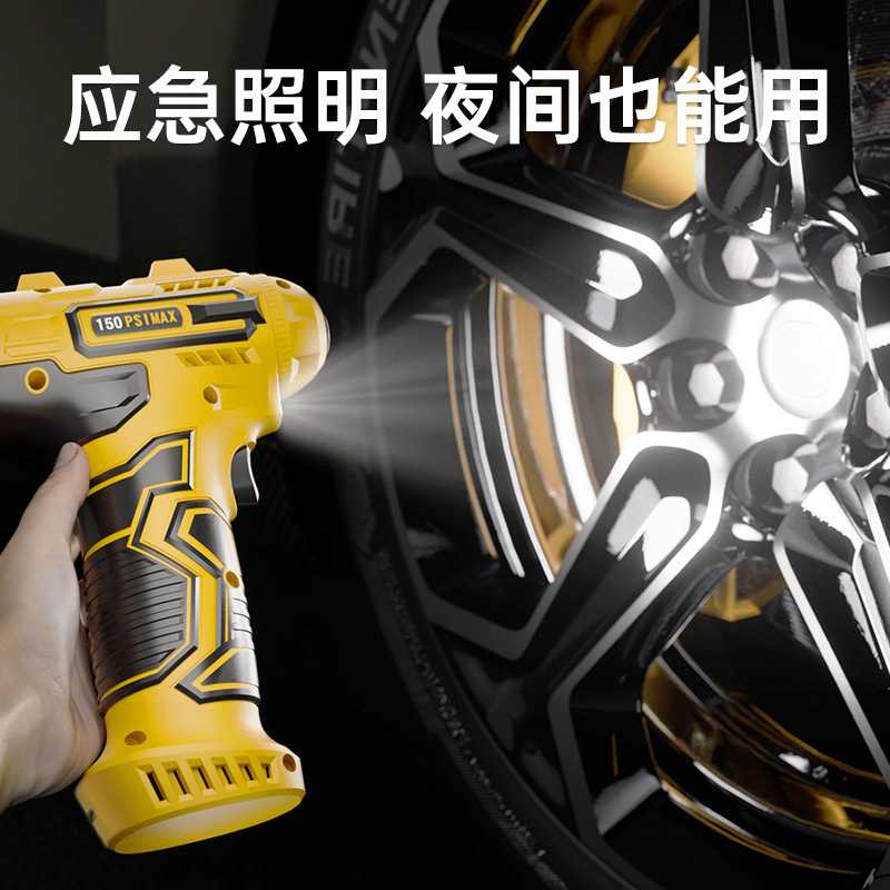 無線車載エアポンプ自動車用エアポンプ乗用車携帯電気自動車多機能タイヤエアポンプ