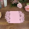 Pink hollow card