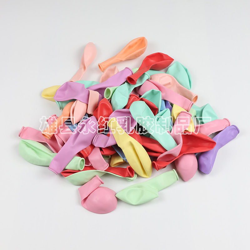 2.2g 10 pulgadas Macarons Globo Puesto de boda Atmósfera de cumpleaños Decoración Globo grande Fiesta Globo romántico