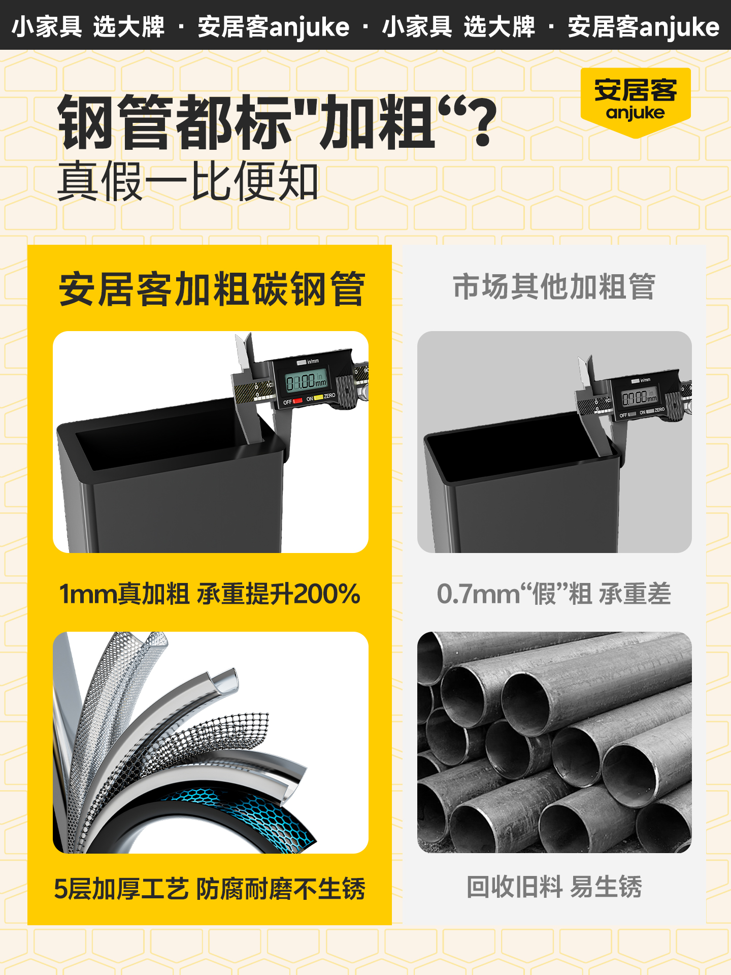 ✅ Anjuke No-Installation Wardrobe Bedroom Clothes Rack Rental Simple Metal Wardrobe Folding Fabric Wardrobe Sturdy and Durable