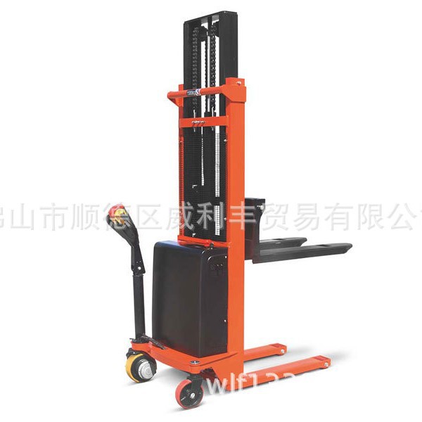 厂家直销牛力牌自行式电动堆垛车电动升高车电动搬运车托盘车叉车