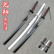 天锁斩月新月无月袖白雪死神黑崎一护斩魂刀道具木刀带鞘儿童玩具