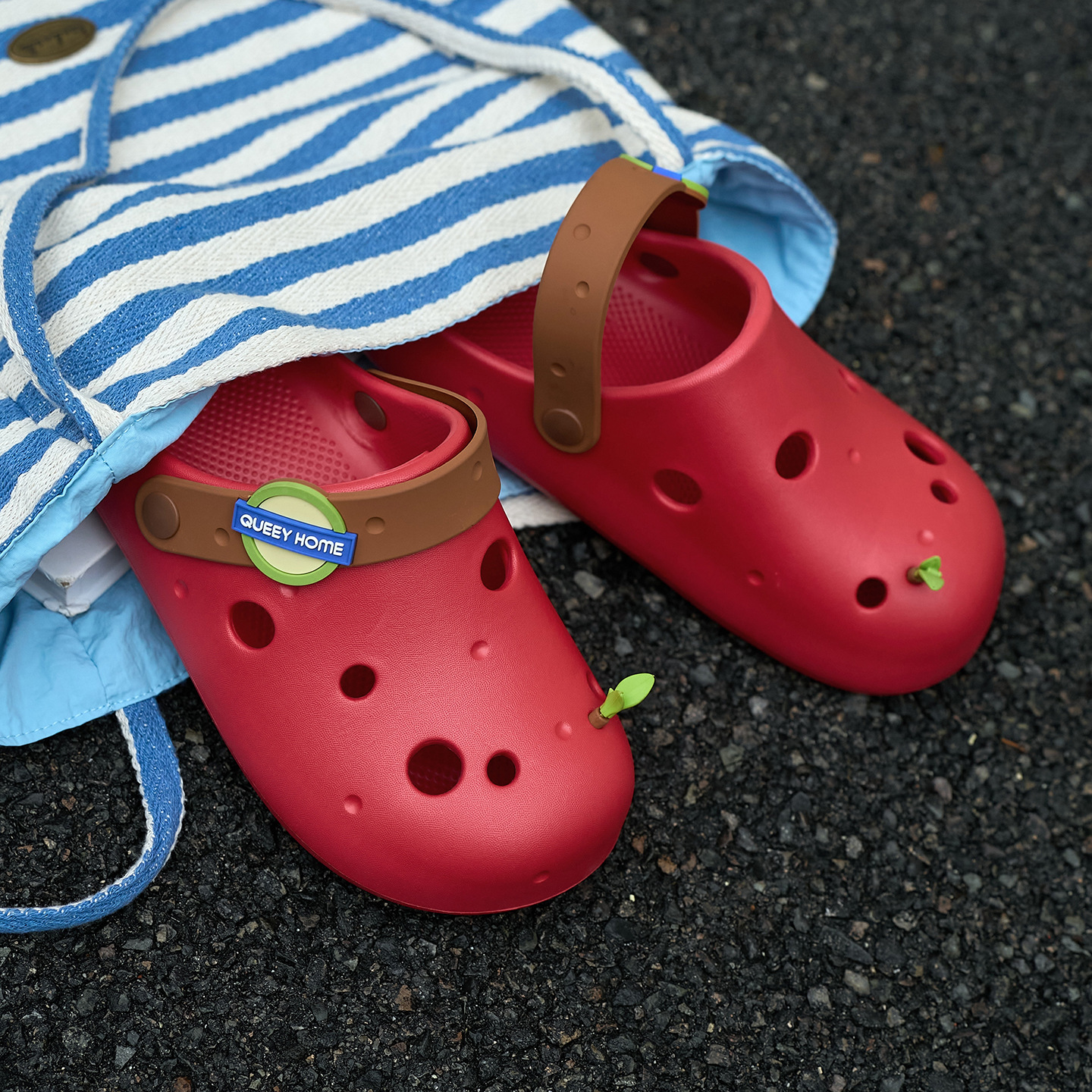 Croc cipele, ženske ljetne 2026., nove sandale za plažu s debelim potplatom, neklizajuće, protiv mirisa, s osjećajem izmeta za muškarce