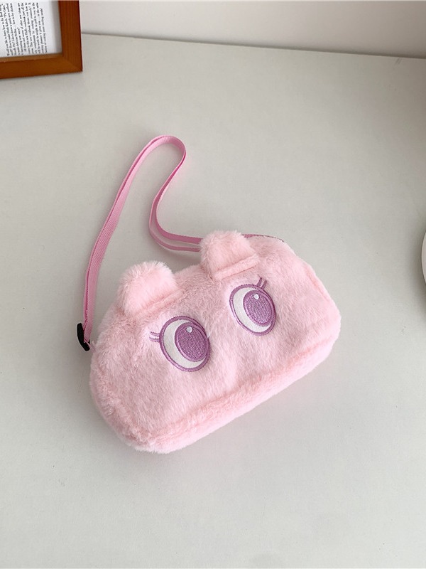 Bolso Bandolera de Felpa para Celular de Felpa para Uso Diario
