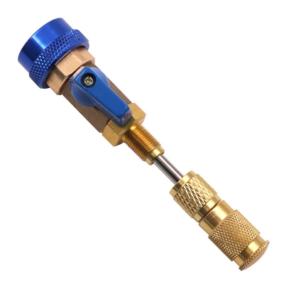Car Air Conditioning Pipeline Valve, Repair kit - car-air-conditioning-valve-core-low-voltage-blue