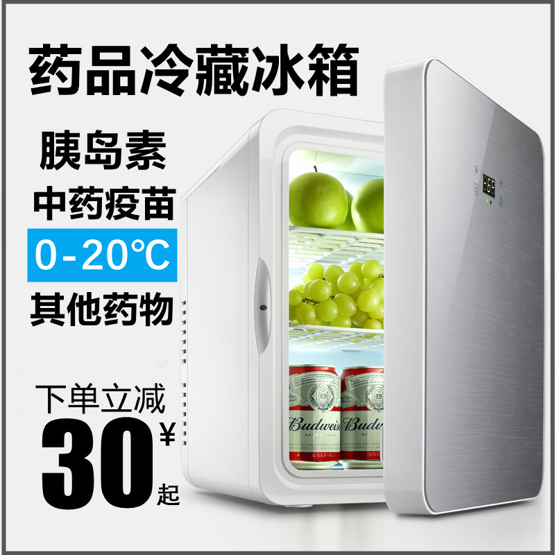 Medicine Refrigerator 2-8 Degree Insulation Box Home Car Insulin Small Refrigerator Vaccine Constant Temperature Small