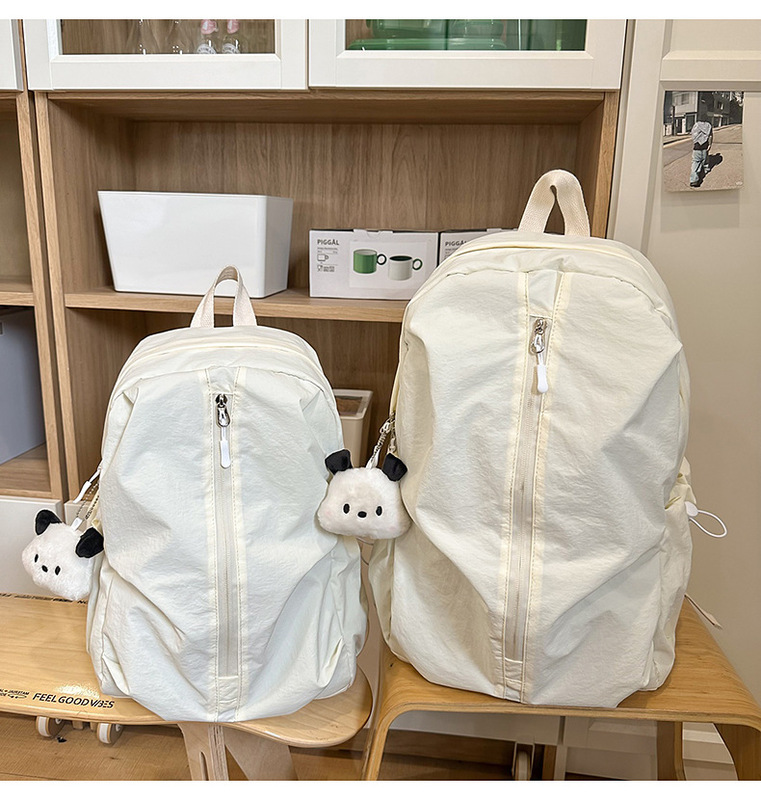 日本インス カレッジスタイル 無地ランドセル 女子高校生 大学生 シンプル 軽量 小型ランドセル バックパック|undefined