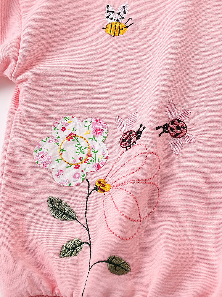 Malwee set de niñas otoño y invierno nuevo estilo europeo y americano de niños pequeños y medianos cuello redondo mangas largas pantalones de cintura elástica para niños dos piezas set