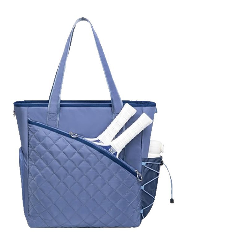 Nuevo bolso de tenis transfronterizo, bolso de pelota, 3 - 4 raquetas con compartimiento de zapatos y bolsillo húmedo