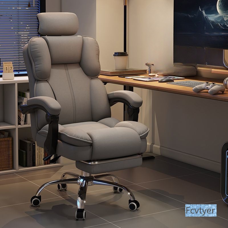 Yanyuqin Ergonomic Reclining Gaming Chair Sedentary Computer Chair Home Desk Comfortable Back Chair Can Be Used as a Sofa Chair