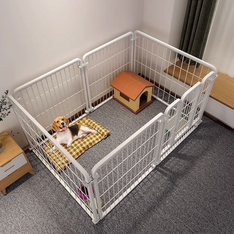狗狗笼子狗围栏家用室内中大型犬狗笼子宠物栅栏自由组合带隔离门|undefined