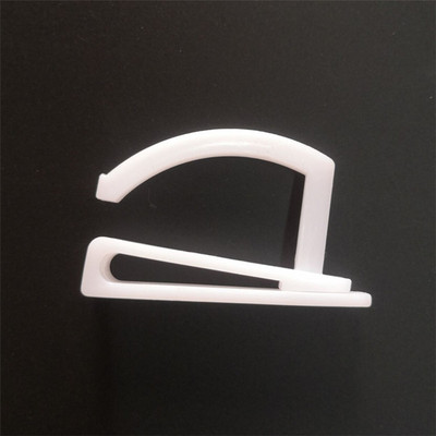 厂家生产供应大开口货架塑料挂钩 塑料管挂钩 5字钩弯头夹吊钩|ms