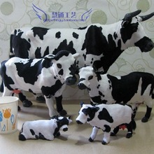 仿真动物道具摆件超市活动展示奶牛动物奶制品道具摆件仿真奶牛