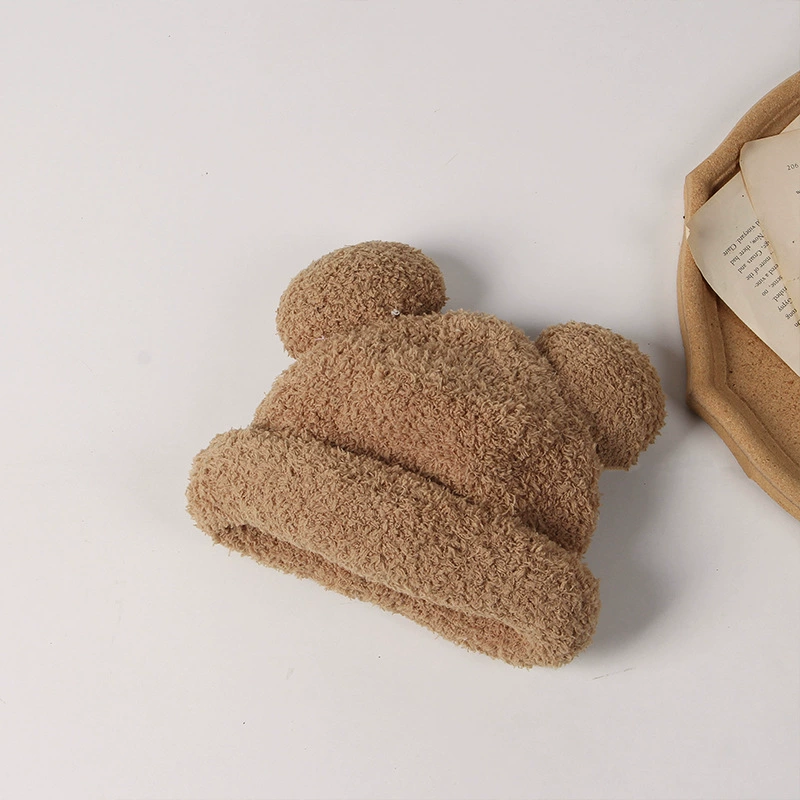Colored children's winter keep warm hat, city style, western style