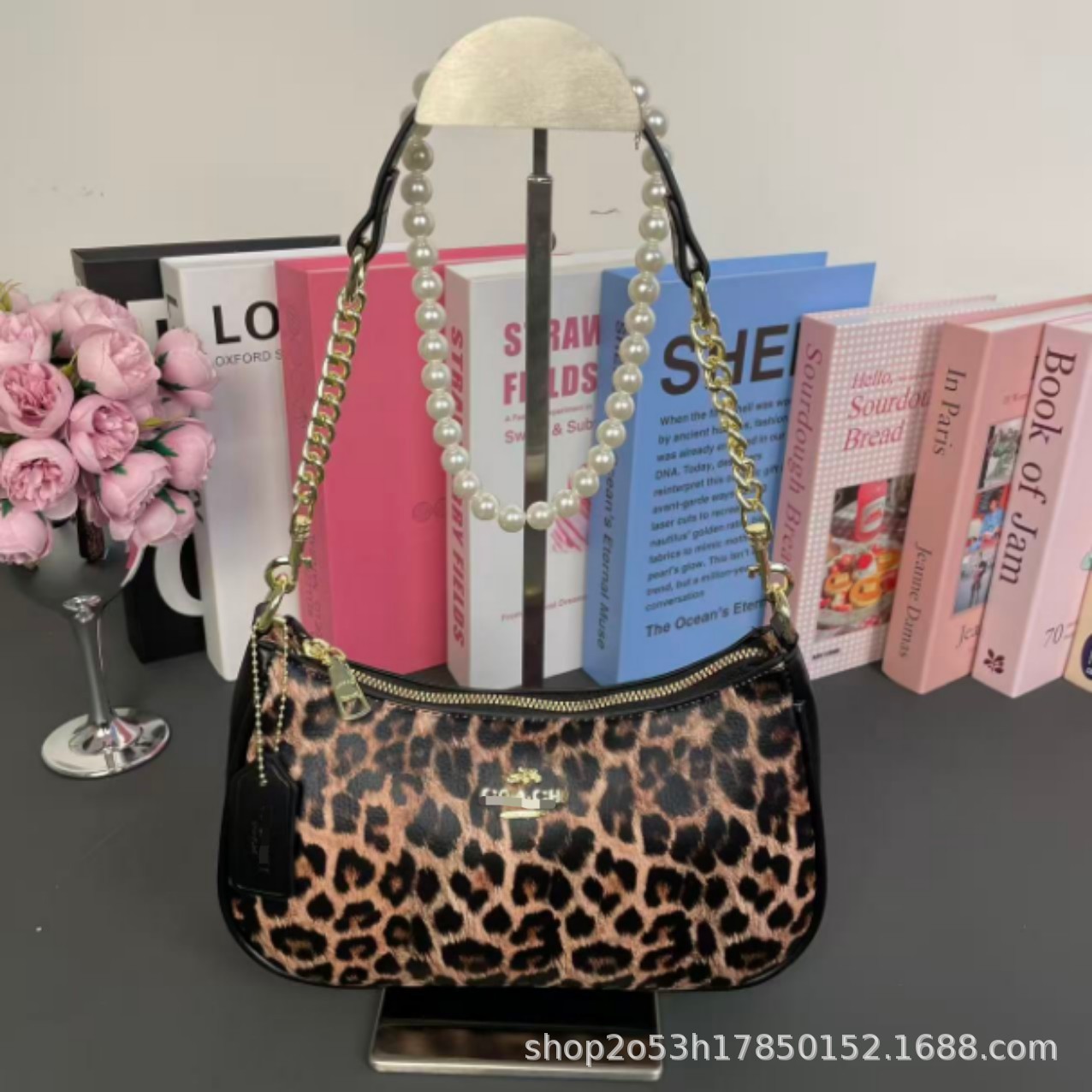 2025 nuevo bolso de media luna de fábrica original Kouc bolso de mujer bolso de brazo de moda de hombro portátil bolso de mahjong