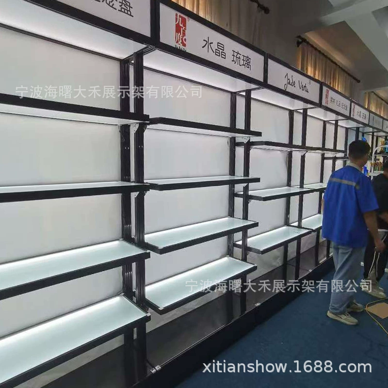 Образец магазина табака в отеле, торговый центр, стеклянная витрина, стеллаж из алюминиевого сплава, стеклянный шкаф