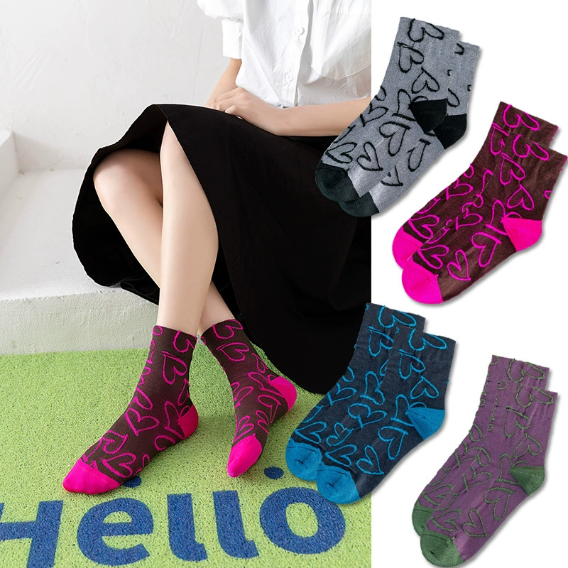 Бархатные носки SOCKSTAGE глянцевые носки из шелкового материала с рельефным 3D ретро-узором женские брендовые носки